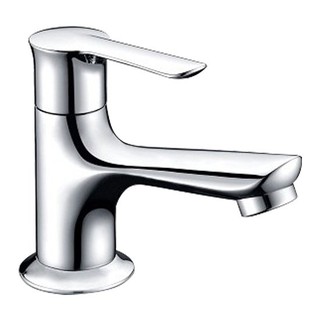 ก๊อกอ่างล้างหน้าเดี่ยว HANG BF-142 สีโครม ก๊อกอ่างล้างหน้า ก๊อกน้ำ ห้องน้ำ BASIN FAUCET SINGLE HANG BF-142 CHROME