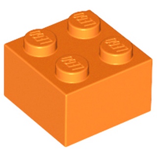 Lego part (ชิ้นส่วนเลโก้) No.3003 / 6223 / 35275 Brick 2 x 2