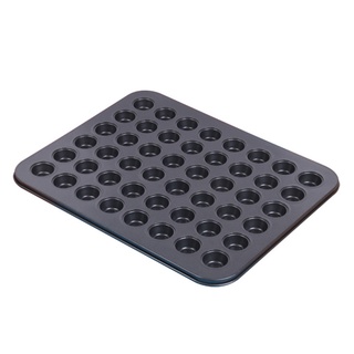 ◘▤Bakeware Mini Muffin Cake Baking Pan 12/24/48 Holes Cupcake Mold Non Stick Baking Dishes Carbon Steel Oven Trays Pastr