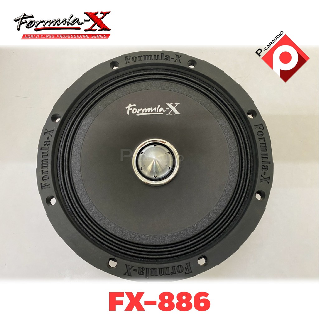 formula-x-รุ่น-fx-886m-เครื่องเสียงรถยนต์-ดอกลำโพงเสียงกลาง-8นิ้ว-เฟสปลั๊กที่รองรับการเล่นนอกรถได้เป็นอย่างดี