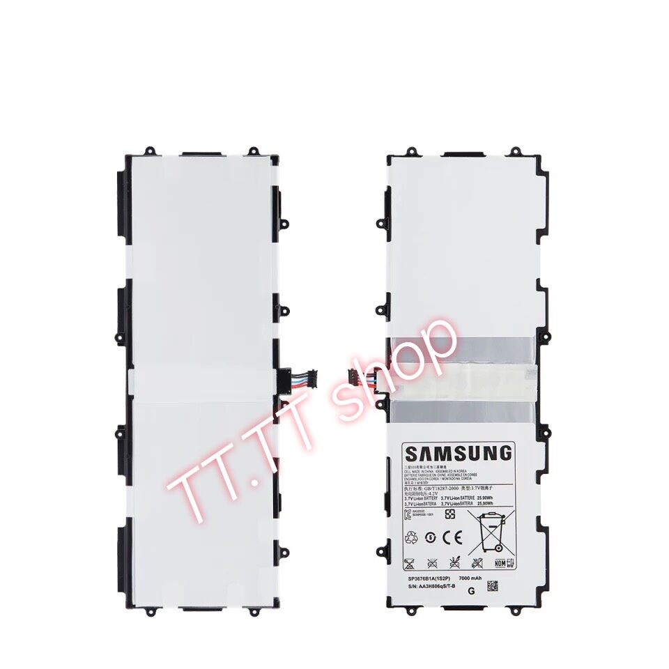 แบต-แท้-samsung-galaxy-tab-2-note-10-1-gt-n8000-p7500-p5100-n8000-n8020-p7510-sp3676b1a-7000mah-ประกัน-3-เดือน