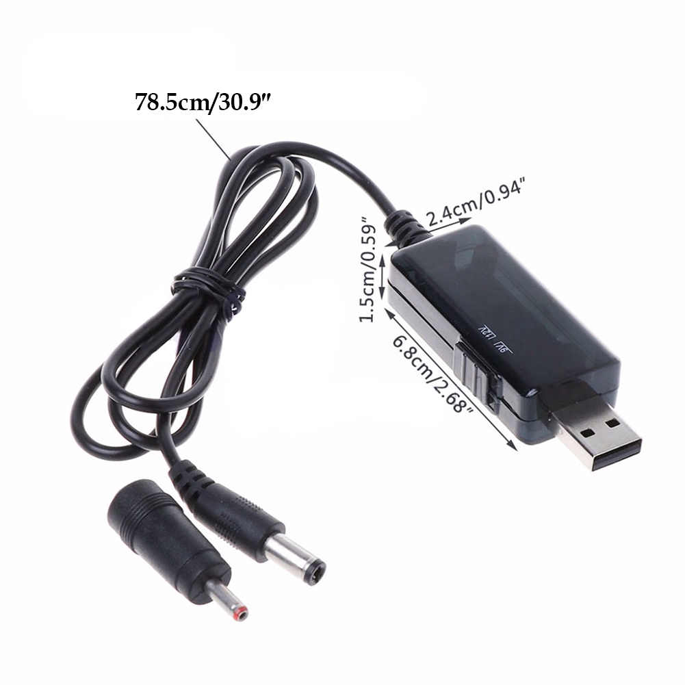 อุปกรณ์แปลงสัญญาณ-usb-booster-5v-to-9v-12v-สําหรับบ้าน