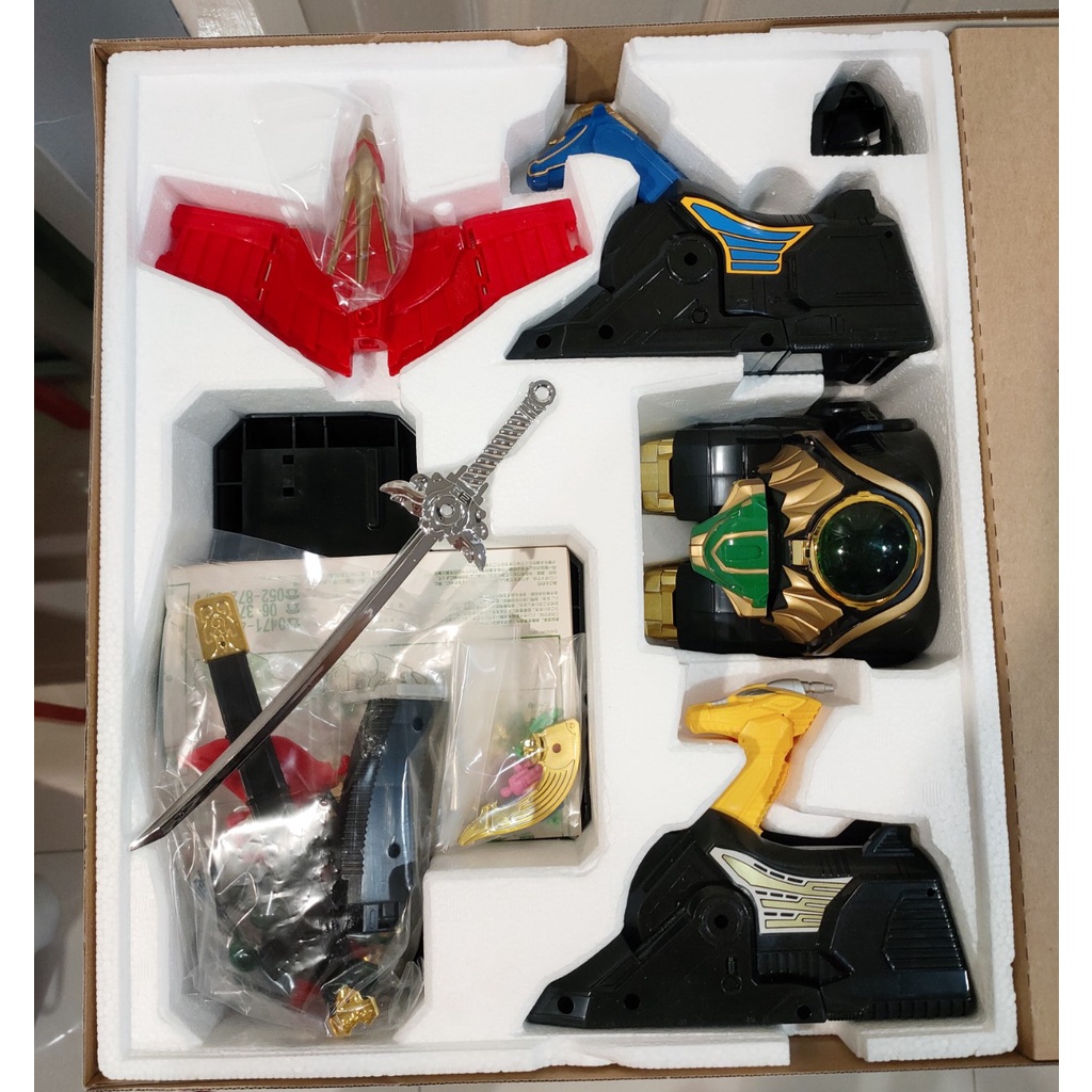 bandai-dairanger-dx-robo-series-gosei-sentai-dairanger-kiden-beast-large-combined-set