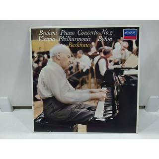 1LP Vinyl Records แผ่นเสียงไวนิล Brahms Piano Concerto No.2 Vienna Philharmonic Böhm  (J16A137)