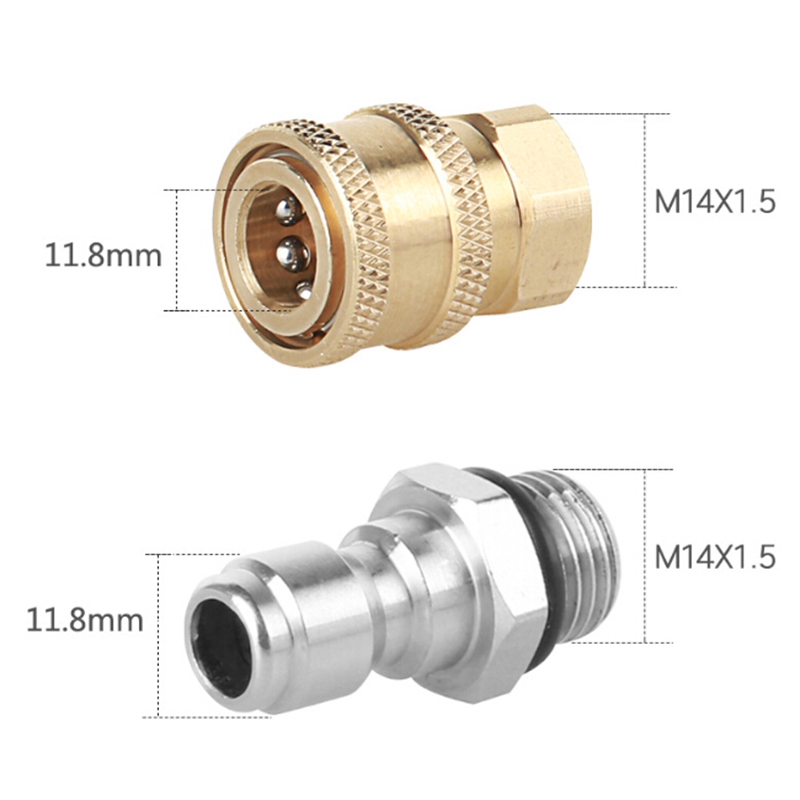 อุปกรณ์เสริมm-22-14-to-1-4-ปลั๊กเชื่อมต่อทองเหลือง-male-female-2ชิ้น