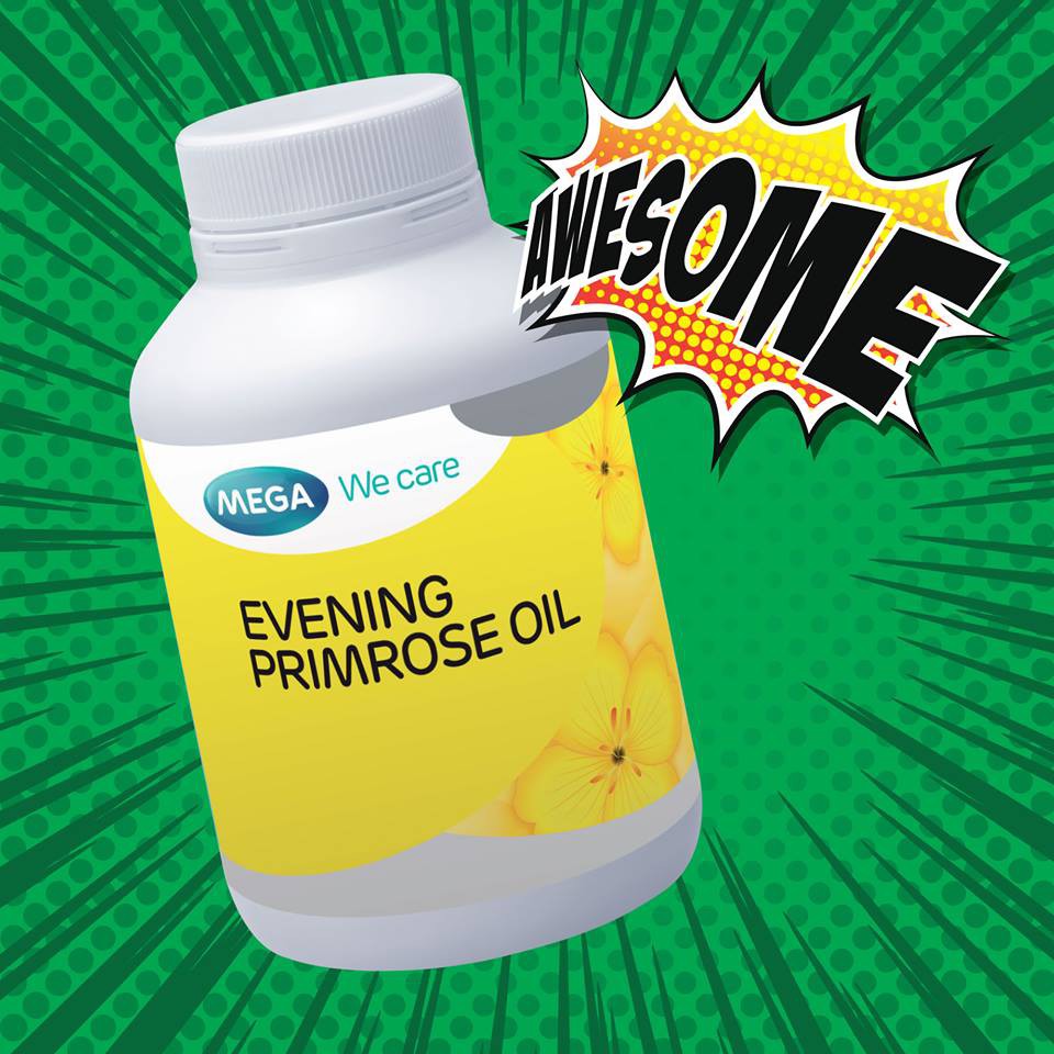 mega-we-care-evening-primrose-oil-1000-mg-ชวยลดการปวดประจำเดือน100-เม็ด