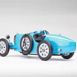 โมเดลรถยนต์ Norwegian 1/12 Bugatti The First Car ของเล่นคลาสสิก สําหรับเด็ก