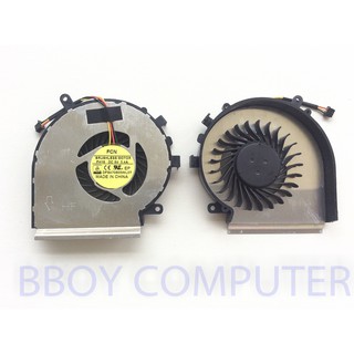 MSI Cpu Fan พัดลมโน๊ตบุ๊ค MSI GE62 2QD GE62 2QE GE62 2QF GL62 GE72 GL72 หัวเสียบ 3 พิน (LEFT-RIGHT)