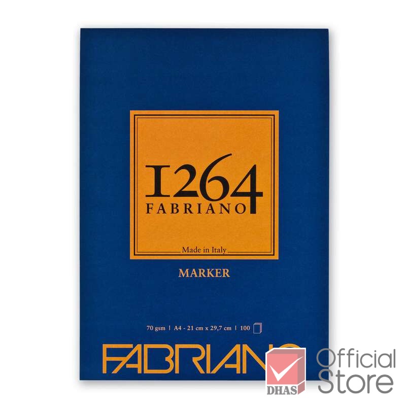 fabriano-สมุด-สมุดมาร์กเกอร์-สันกาว-70g-a4-100sh-fbn1264-จำนวน-1-เล่ม