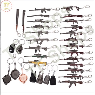 ภาพขนาดย่อของภาพหน้าปกสินค้าพวงกุญแจปืน Pubg สินค้าเป็นโลหะอย่างดี ราคาถูก มีราคาส่ง จากร้าน tfshops12208 บน Shopee
