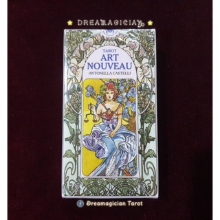 Tarot Art Nouveau ไพ่ยิปซีแท้ลดราคา ไพ่ยิปซี ไพ่ทาโร่ต์ ไพ่ออราเคิล Tarot Oracle Card Deck