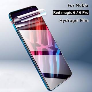 ฟิล์มไฮโดรเจล เหมาะสำรับ Nubia Red Magic 6 / Nubia Red Magic 6 pro ฟิล์มนุ่มใหม่ คุณภาพสูง อุปกรณ์กันรอยหน้าจอ เหมาะสำรับ Nubia Red Magic6 / Nubia Red Magic6 pro