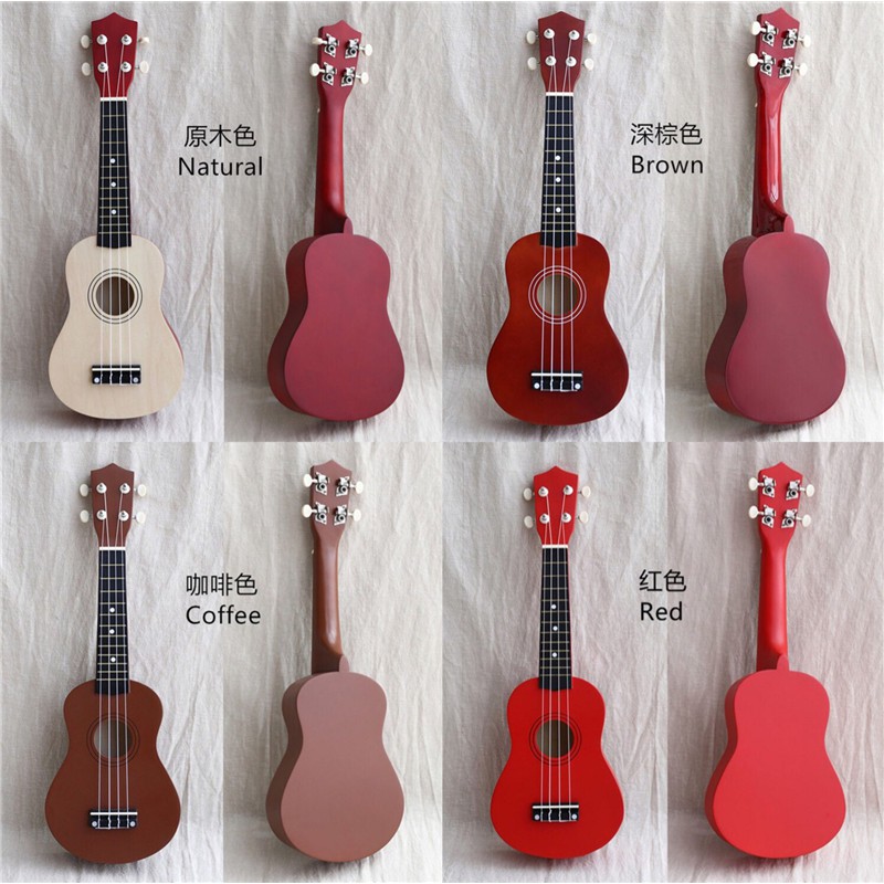 เครื่องดนตรีกีตาร์อูคูเลเล่ขนาด-21-นิ้ว-ukulele