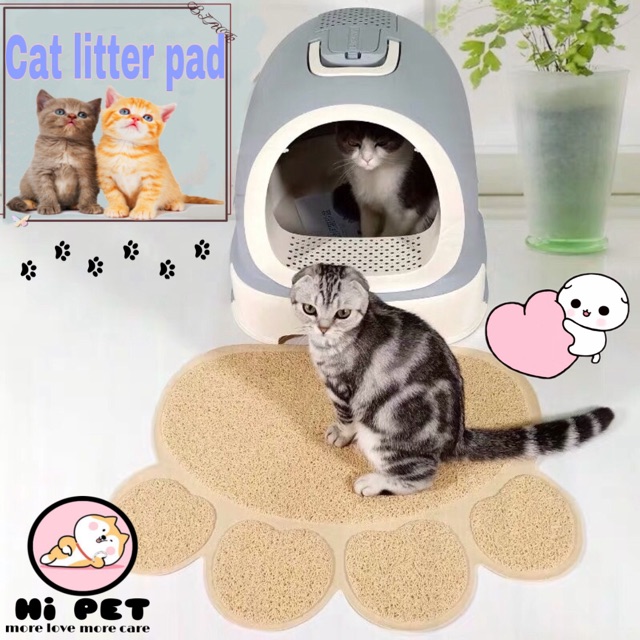 dandan-แผ่นรองครอกแมว-แผ่นรองเท้าแมว-cat-litter-pad