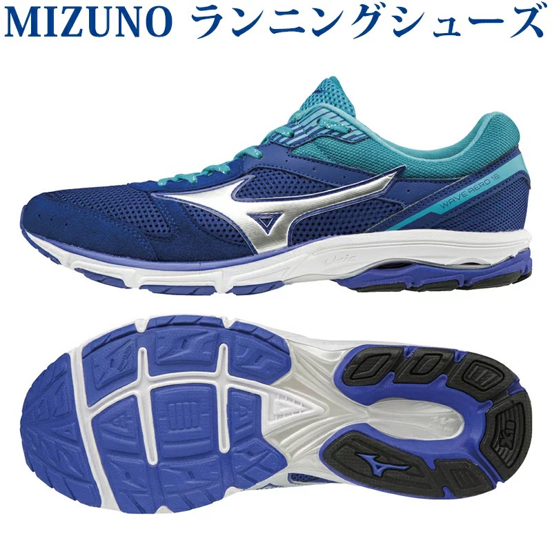 mizuno-รองเท้าวิ่ง-wave-aero-16-j1ga173505-ลิขสิทธิ์แท้