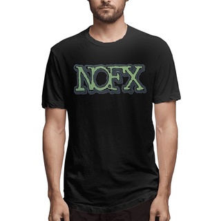 เสื้อท็อปส์ Nofx Hardcore สีดํา สีกากี สไตล์พังก์ สําหรับผู้ชาย