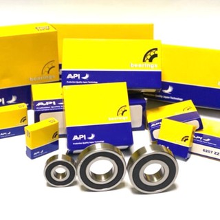 API Bearing 6208 2RS ตลับลูกปืน เม็ดกลมร่องลึก คุณภาพเยี่ยม มาตรฐาน DGBB