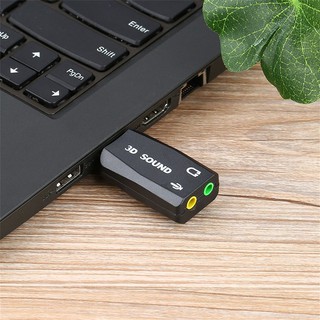 ภาพหน้าปกสินค้าusb 2 . 0 to 3 d mic อะแดปเตอร์การ์ดเสียงลําโพงหูฟัง 5 . 1 สําหรับ pc laptop ที่เกี่ยวข้อง