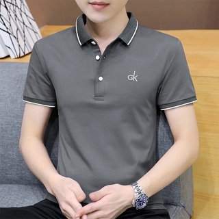 เสื้อโปโลสีพื้น เสื้อโปโล สำหรับผู้ชาย Men Polo Shirt