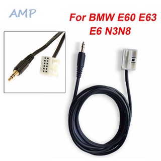 สายเคเบิ้ลอะแดปเตอร์เชื่อมต่อเสียงรถยนต์ AUX 12pin แบบเปลี่ยน สําหรับ BMW E60 E63 E6 N3N8