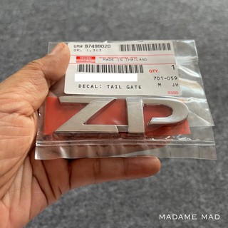 ภาพหน้าปกสินค้าแท้ศูนย์ 💯% โลโก้ ZP ISUZU D-MAX 2020-2023 ขนาด 8x2.5cm (IN-8-97499020-0) ที่เกี่ยวข้อง