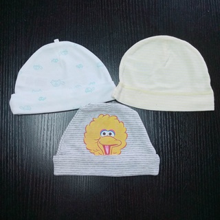 🔥3 ใบ 50🔥Carters หมวกเด็ก 0-3 เดือน  พร้อมส่ง คละลายให้จ้า