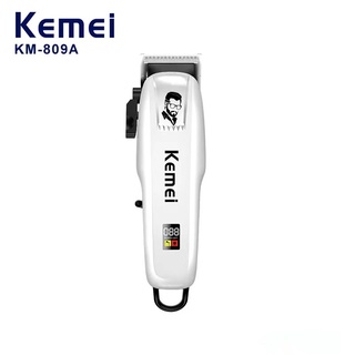 (พร้อมส่ง) KEMEI ตัดผม KM-809A แบตเตอเลี่ยนตัดผม ปัตตาเลี่ยนตัดผม แบตเตอเลี่ยนไร้สาย