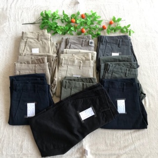 Uniqlo chino ผ้า cotton+spandex 