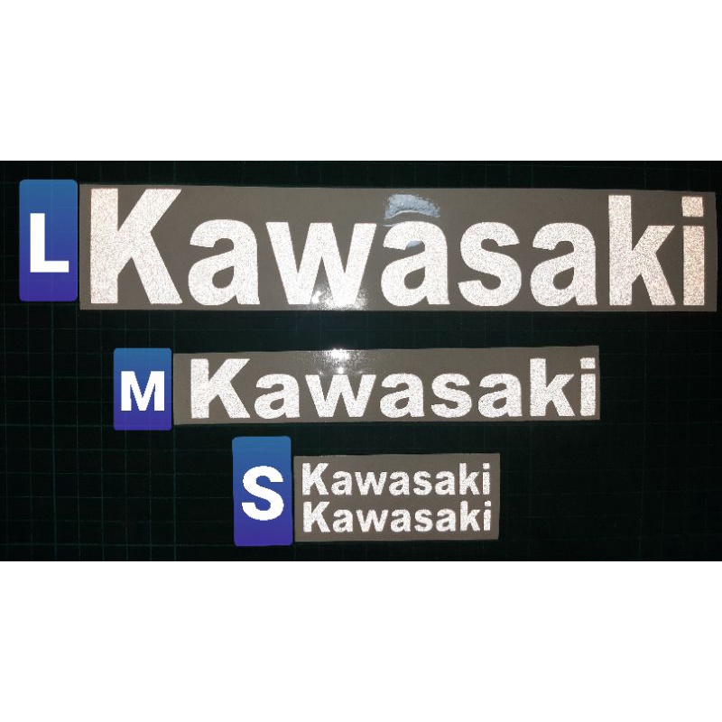 สติ๊กเกอร์-kawasaki-งานไดคัท