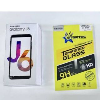 ฟิล์มกระจก Samsung J6 ,J4 แบบเต็มจอ ยี่ห้อStartec คุณภาพดี ทัชลื่น ปกป้องหน้าจอได้ดี ทนทาน แข็งแกร่ง ใสชัดเจน