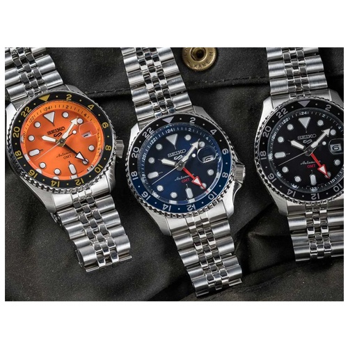 SEIKO 5 Spots GMT Automatic รุ่น SSK001K,SSK003K,SSK005K Shopee Thailand
