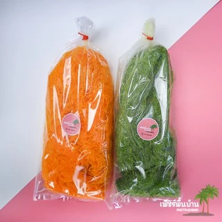 ฝอยทองเพชรบุรี ฝอยทองสด ฝอยทอง ฝอยสด สีเหลืองธรรมชาติ สีเขียว เส้นเล็ก หวาน หอม ไม่คาว photo