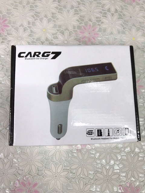 car-g7-บลูทูธชาร์ตในรถ