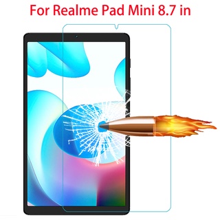 สําหรับ Realme Pad Mini 8.7 นิ้ว 9H กระจกนิรภัย HD ฟิล์มกันรอยหน้าจอ