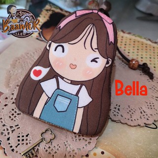 DIY-KG-2014 Bella Keycover ที่เก็บกุญแจ ลายสาวน้อย Bella