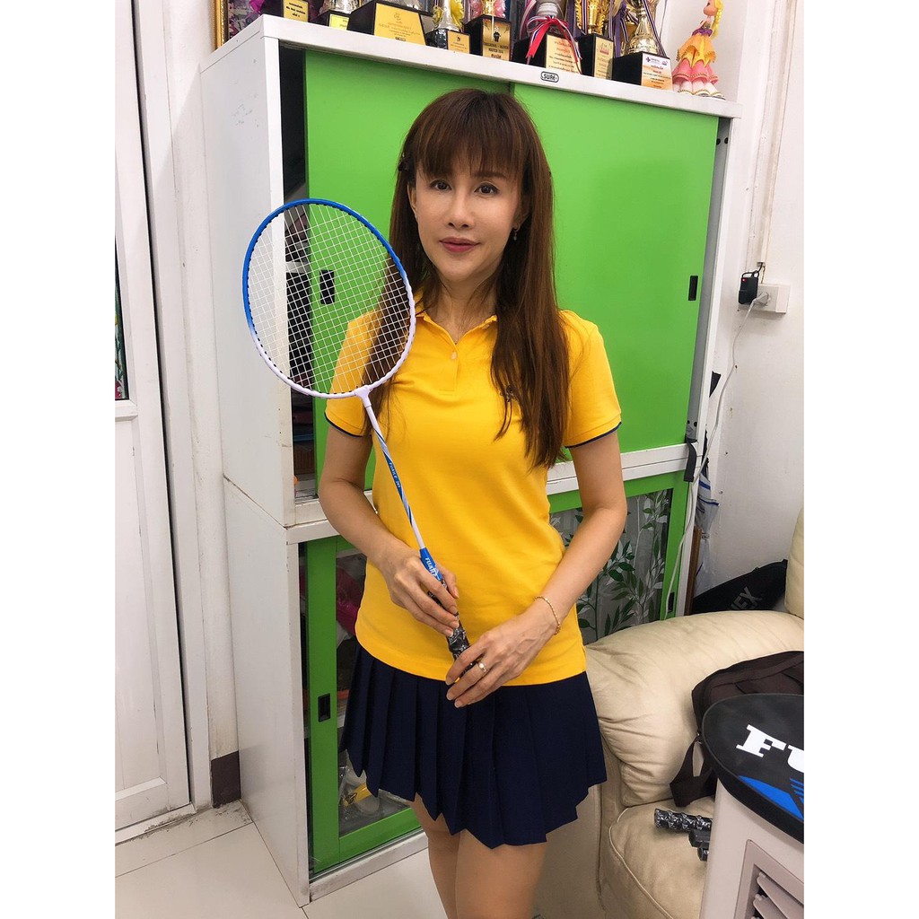 ไม้แบดมินตัน-pro-288-ตัวไม้ทำจากเหล็ก-มีสองอัน-เหมาะสำหรับตีเล่นออกกำลังกาย