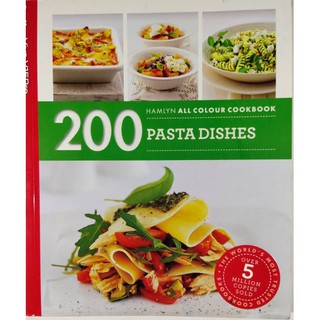 หนังสืออาหาร พาสต้า ภาษาอังกฤษ 200 PASTA DISHES 240Page