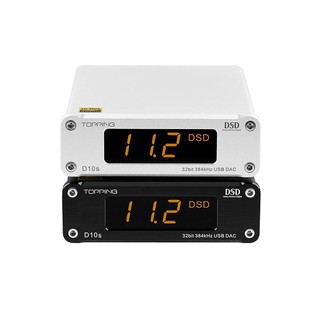 TOPPING D10s USB DAC ชิป XMOS XU208 , ES9038Q2M รองรับ PCM 384kHz/32bit DSD256