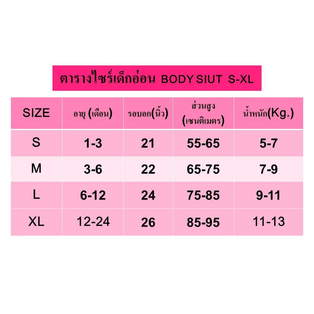 เสื้อผ้าเด็กลิขสิทธิ์แท้พรอ้มส่ง-body-suit-เด็กผู้ชาย-ผู้หญิง-ชุดบอดี้สูท-tigger-ผ้าคอตตอน-cotton-dwt033-24