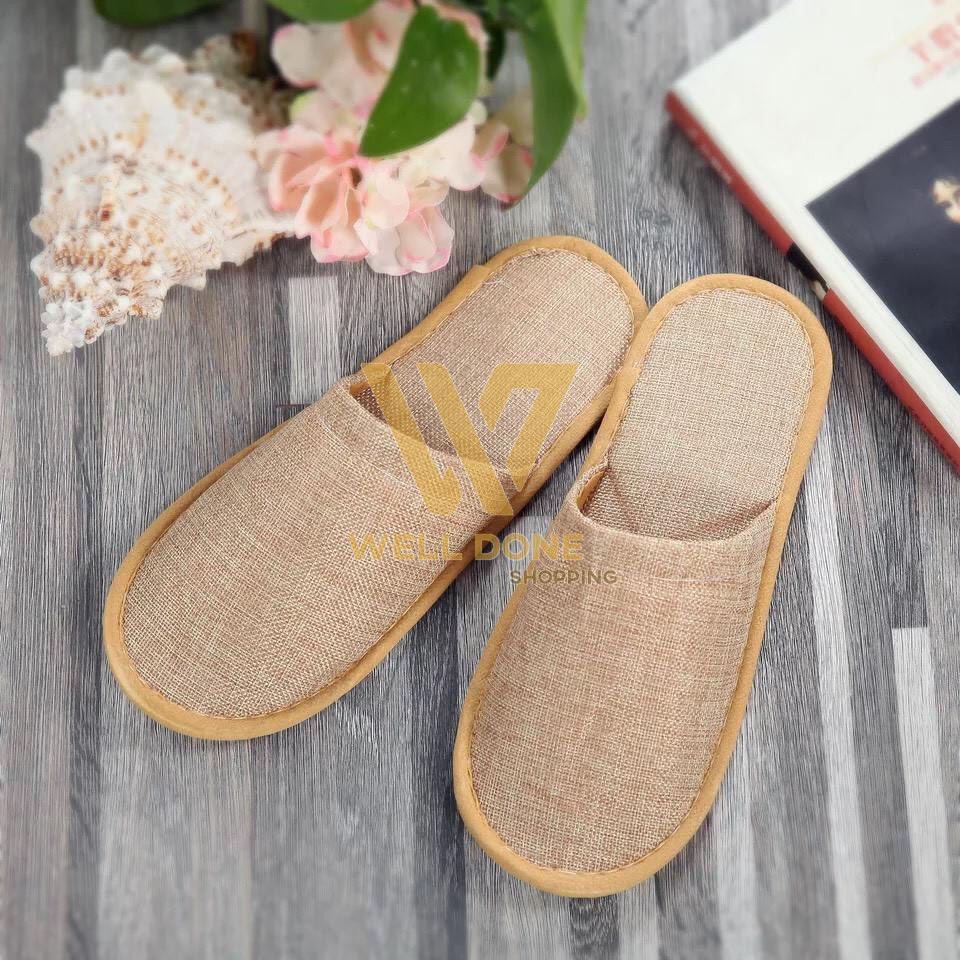 ภาพหน้าปกสินค้าพร้อมส่ง รองเท้าใส่ในบ้าน slipper เกรดโรงแรม 5 ดาว ️ คุณภาพดี แบบเปิดเท้า/หุ้มเท้า wd99 จากร้าน welldoneshopping317 บน Shopee