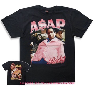 🔥 เสื้อยืด Asap rocky rapter raptee เสื้อยืดแขนสั้นไซส์ยุโรป 🔥