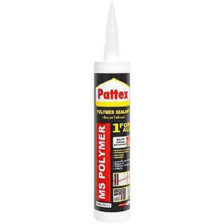 โพลียูรีเทนสำหรับอุดรอย PATTEX 300 มล. สีขาว วัสดุประสานและอุดรอยรั่ว เคมีภัณฑ์ก่อสร้าง วัสดุก่อสร้าง PATTEX 300ML WHITE