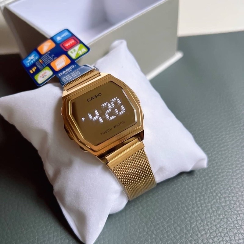 นาฬิกา หน้าจอทัชสกรีน สายเลื่อนปรับได้ ระบบ Digital ‼️ แถมกล่อง