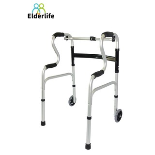 Elderlife วอคเกอร์ มีล้อ ปรับระดับความสูง-ต่ำได้ รุ่น HT-008