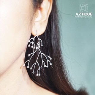 Aztique ต่างหูกิ่งไม้  Earrings Jewelry Gifts ต่างหู dk