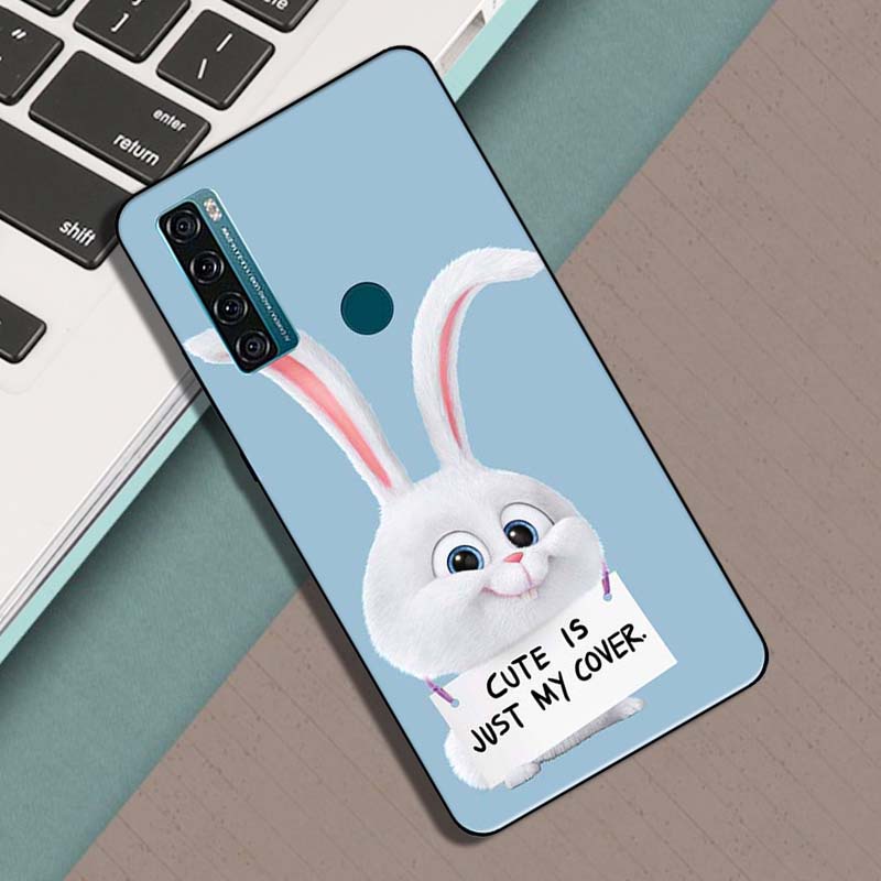 Cover in Gel TPU Anti-Shock per TCL 20R 5G - 20AX 5G, Morbido Silicone