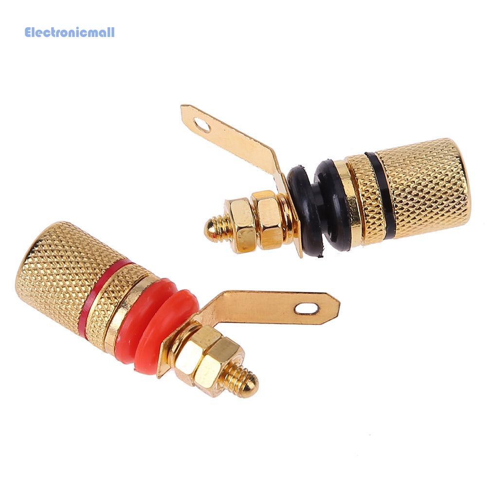 electronicmall01-2pcs-gold-plated-speaker-binding-posts-terminal-4mm-sockets-for-banana-plug