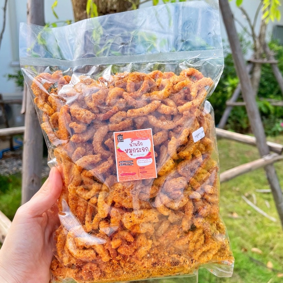 น้ำพริกหมูกระจก-หลากหลายรสชาติ-ขนาด500g-1kg-อร่อยทุกรส-น้ำพริก-หมูกระจก