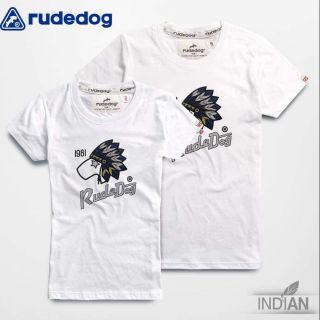 Rudedog เสื้อยืด รุ่น Indian สีขาว