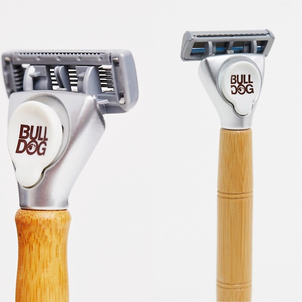 BullDog Skincare For Men Original Bamboo Razor ชุดอุปกรณ์สำหรับโกนหนวด ...